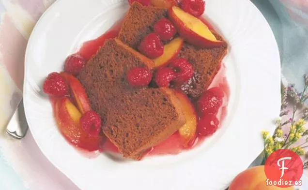 Pastel de Ángel de Almendras y Cacao