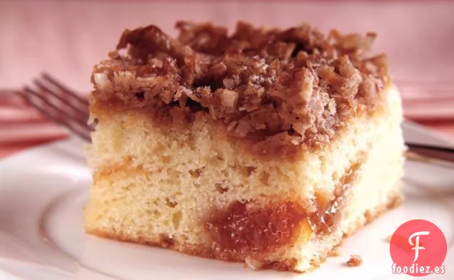 Albaricoque Crumble Cake