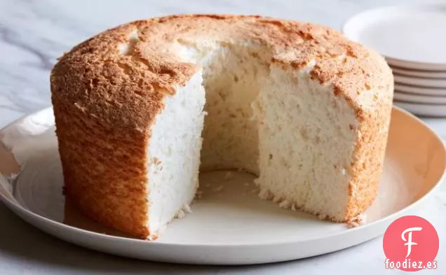 Pastel de Comida de Ángel de Limón