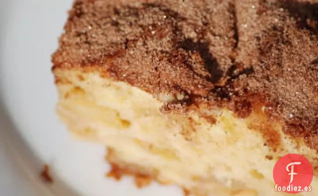 Pastel de manzana y canela