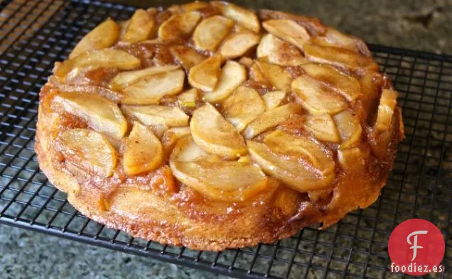 Pastel de Manzana Al Revés
