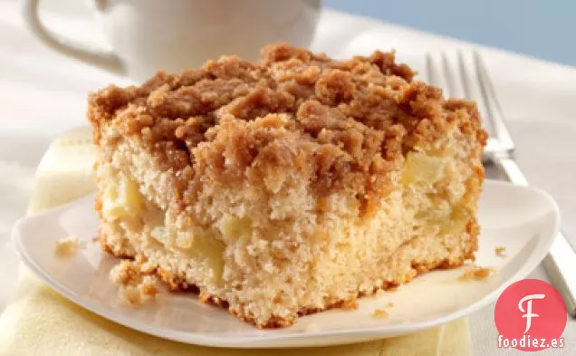 Pastel de Café con Manzana y Canela
