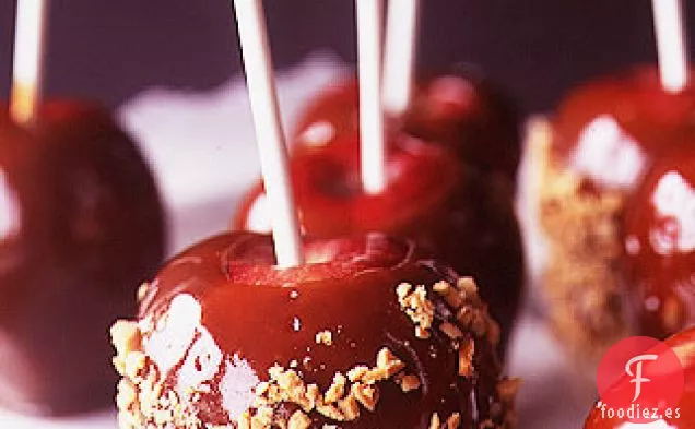 Manzanas Caramelizadas Con Nueces