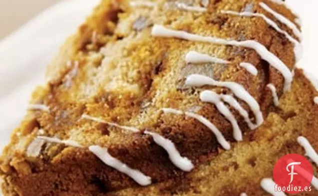 Pastel de Café de Compota de Manzana con Chips de Canela