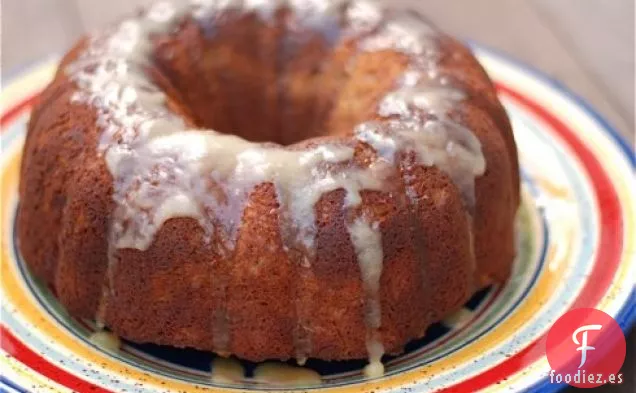 Pastel De Manzana Con Especias Y Glaseado De Arce