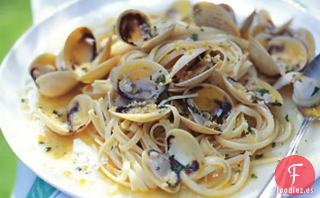 Linguini de Almeja Asada a la Parrilla