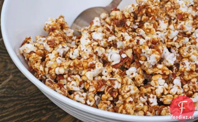 Palomitas de Maíz con Caramelo y Tocino