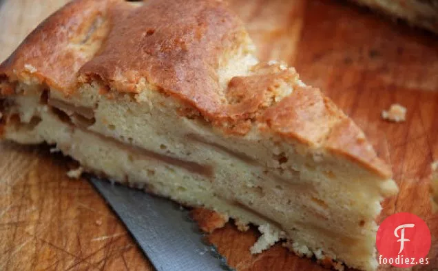Pastel De Manzana Ricotta Con Glaseado De arce y Sidra