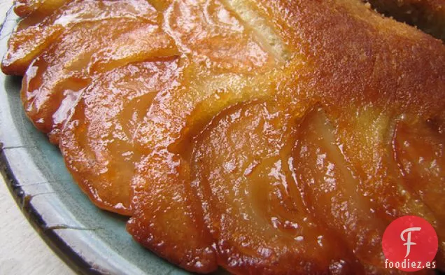 Pastel de Manzana Invertido(en una Sartén)