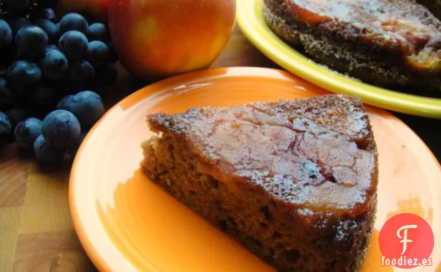 Cocina El Libro: Pastel de Manzana Crujiente Con Miel
