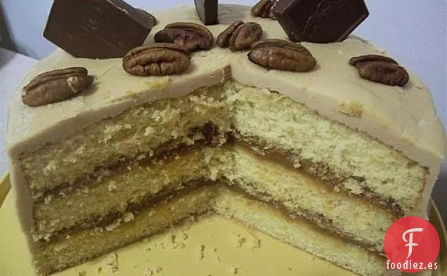 Pastel de Caramelo de Tres Capas