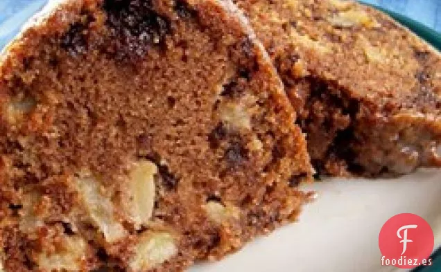 Pastel de Manzana con Chispas de Chocolate