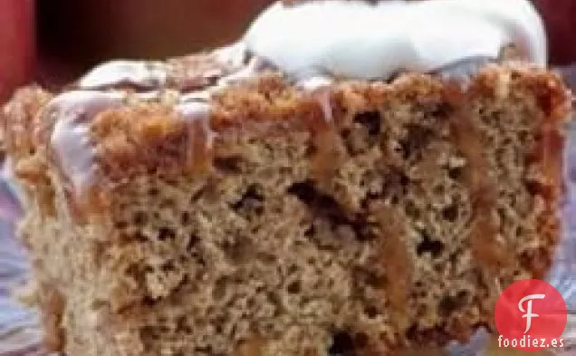 Pastel de Especias con Mantequilla de Manzana