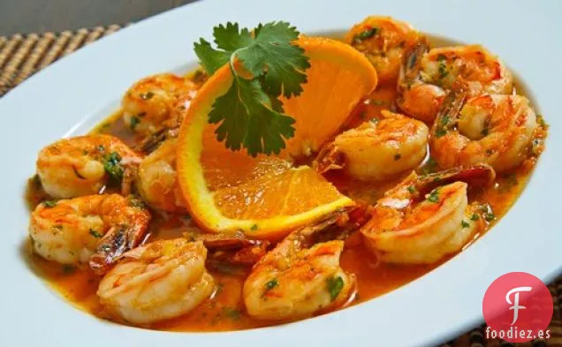 Camarón Naranja Picante