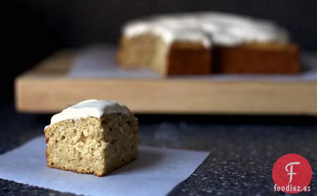 Pastel de Puré de Manzana con Especias