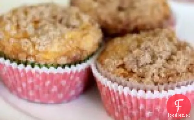 Magdalenas de Pastel de Café con Canela y Manzana