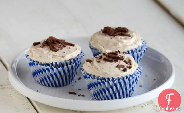 Cupcakes de caramelo y vainilla Para 5 {veganos}