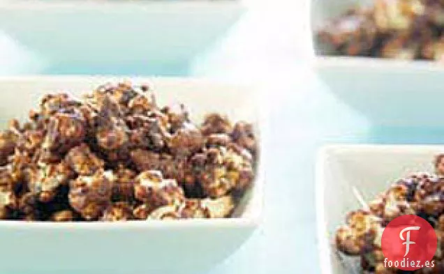 Palomitas de Maíz con Caramelo y Chocolate