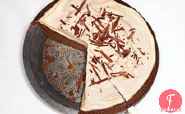 Pastel de Crema de chocolate y caramelo