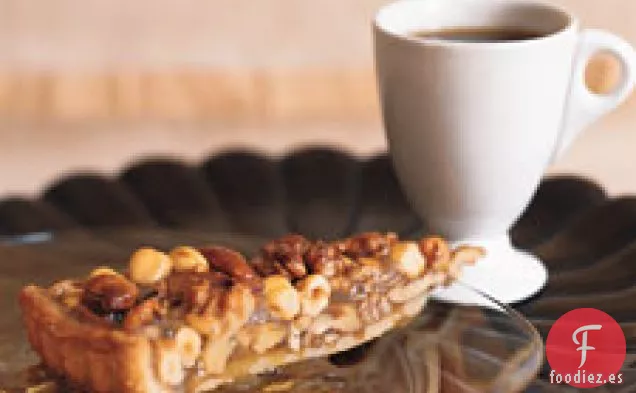 Tarta de Nueces y Caramelo