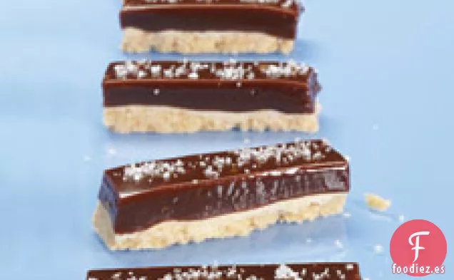 Barras de Galletas de chocolate y caramelo