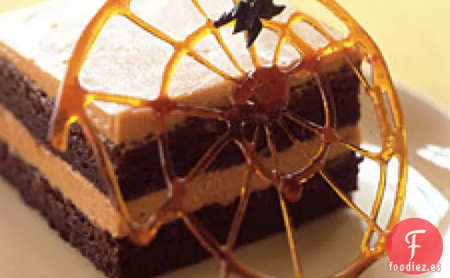 Pastel de Capa de Caramelo de Chocolate