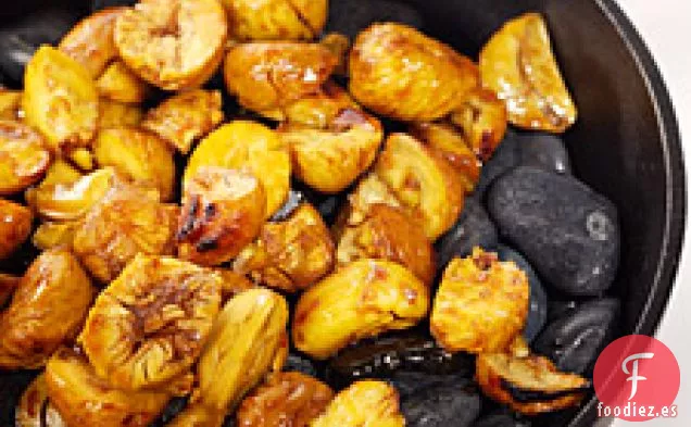 Castañas En Caramelo De Soja