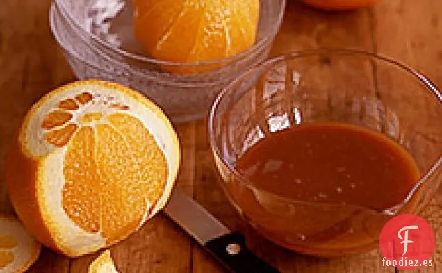 Naranjas Con Salsa De Caramelo