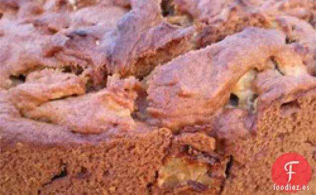 Pastel De Manzana Con Salsa De Azúcar Morena
