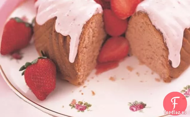 Pastel de Puré de Manzana de Fresa