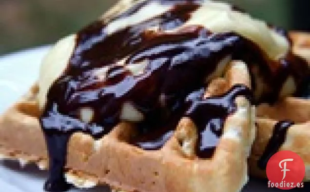 Gofres de Pastel de Crema de Boston
