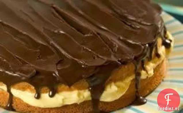 Pastel de Crema de Boston I