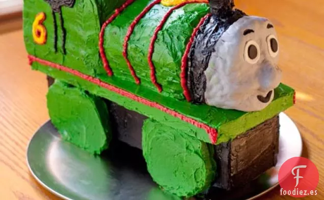 Pastel de Cumpleaños de Percy Train