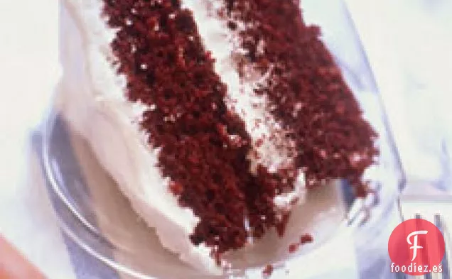 Pastel de Chocolate de Terciopelo Rojo