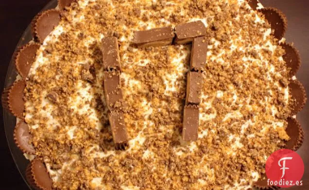 Pastel de Chocolate con Mantequilla de Maní