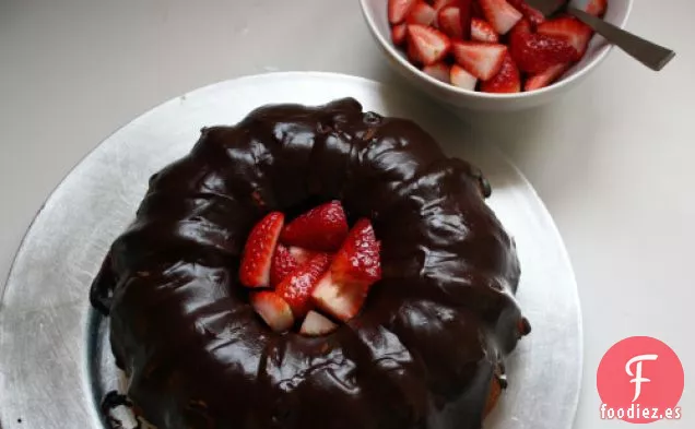Pastel de Cinta de canela y chocolate