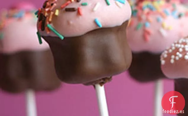 Pastel De Chocolate Para Cupcake Pops