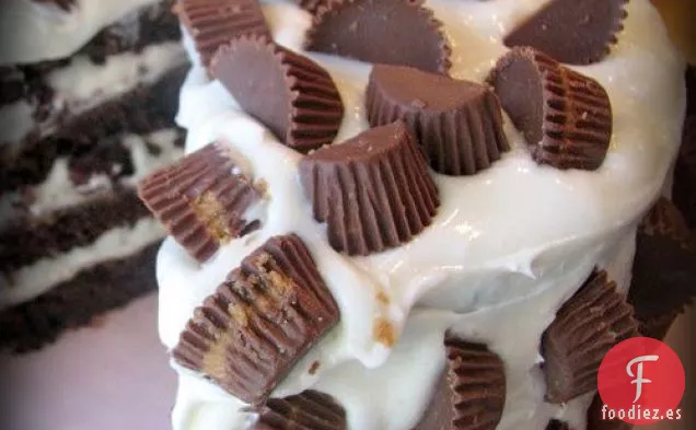 La Última Taza de Mantequilla de Maní En Capas de Chocolate Reeses Birthda