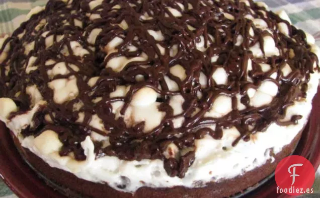 Pastel de Malvavisco de Chocolate