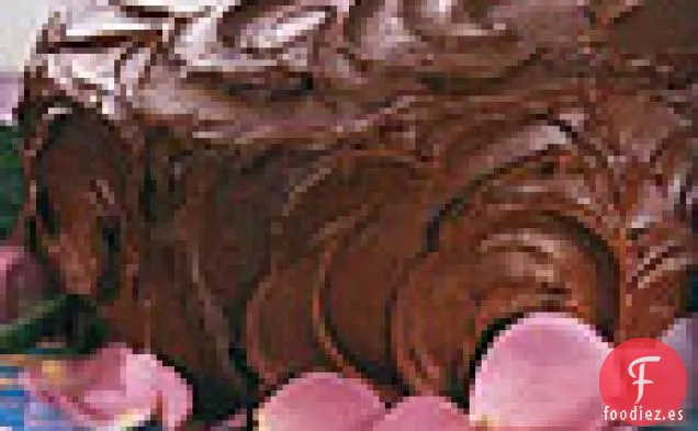 Pastel de Cumpleaños de Chocolate Fudgy