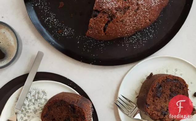 Pastel de Compota de Manzana y Chispas de Chocolate