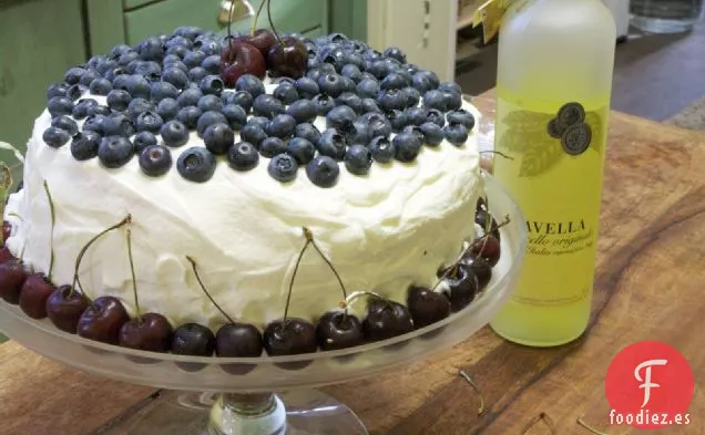 Tres Leches Con Crema De Limoncello