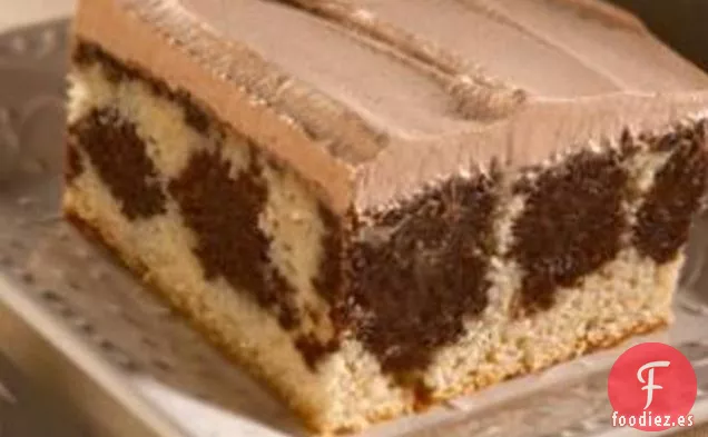 Pastel Glaseado de Chocolate Frío