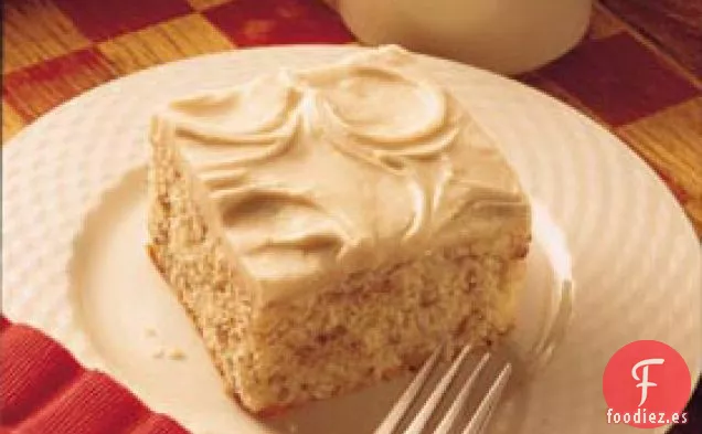 Pastel De Mantequilla Fácil Con Glaseado De Mantequilla Dorada