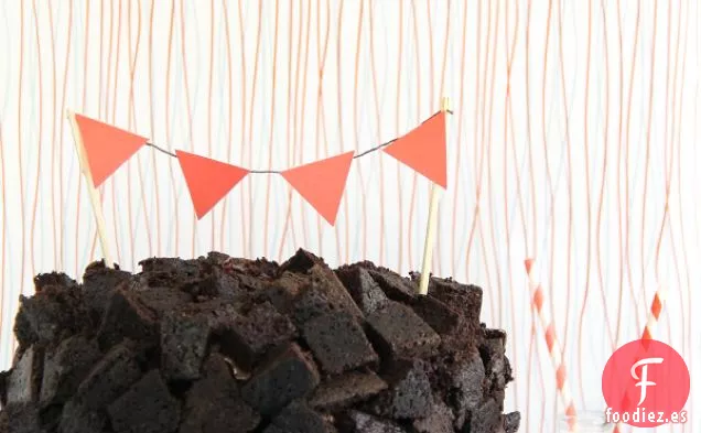 Pastel de Terremoto de Chocolate