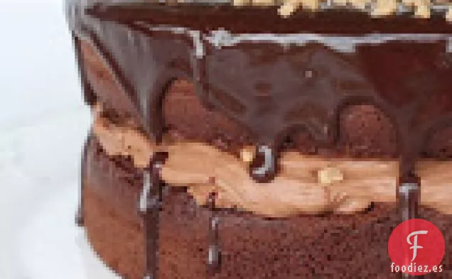 Pastel Crujiente de Mousse de Chocolate