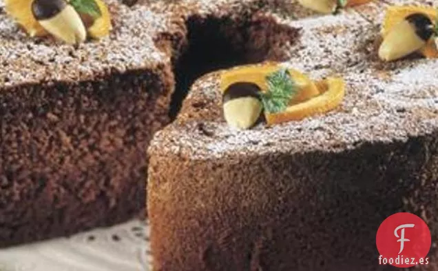 Pastel de Naranja y Almendra de Chocolate de Pascua