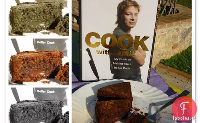 Pastel de Chocolate de Dos nueces de Jamie Oliver