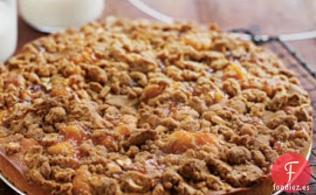 Pastel de Miga de Mantequilla de Maní y Gelatina