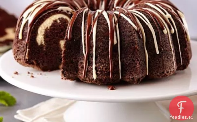 Pastel Relleno de Crema de Chocolate